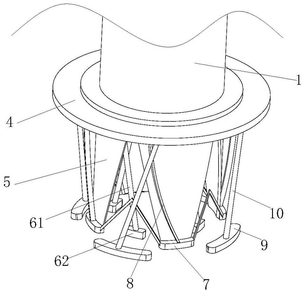 Seedling transplanting device capable of tearing plastic film