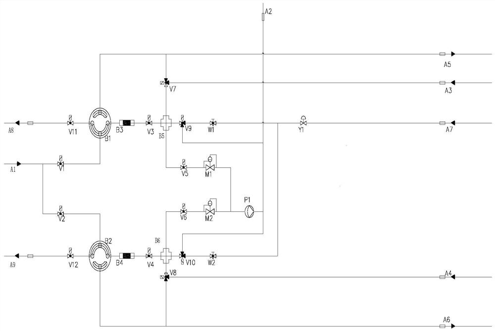 A volatile organic compound double cold trap sampling unit, sampling system and method