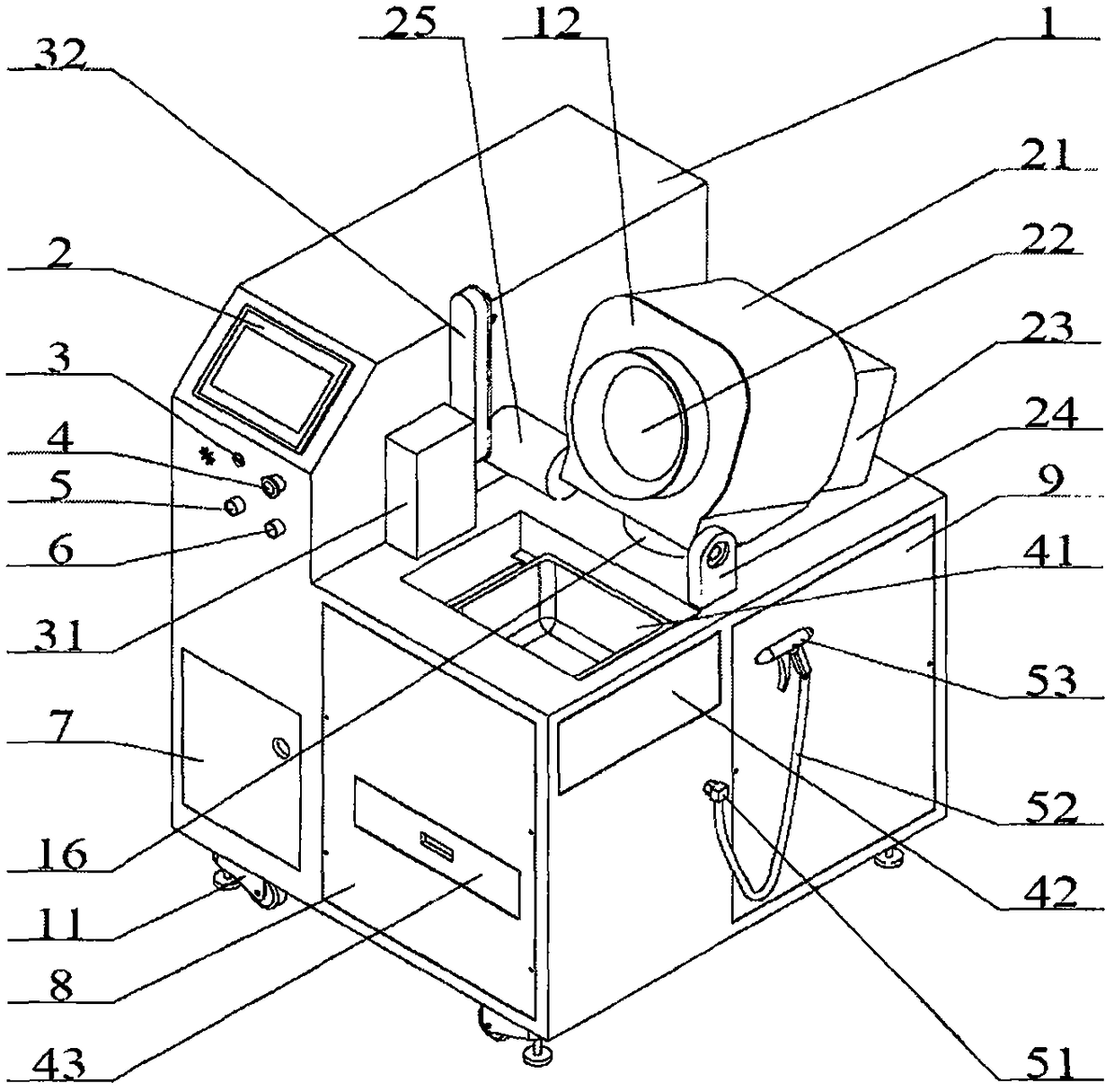 Multifunctional intelligent cooking robot