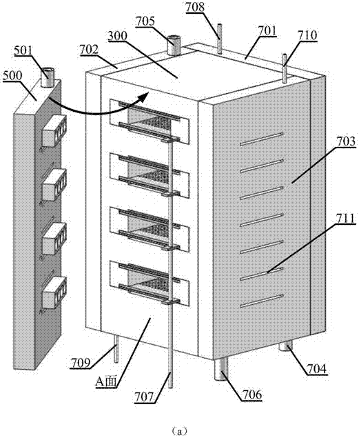 Semi-solid lithium flow battery reactor, battery system and working method