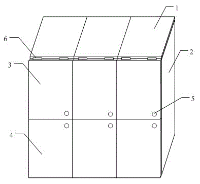 Multifunctional combined cabinet