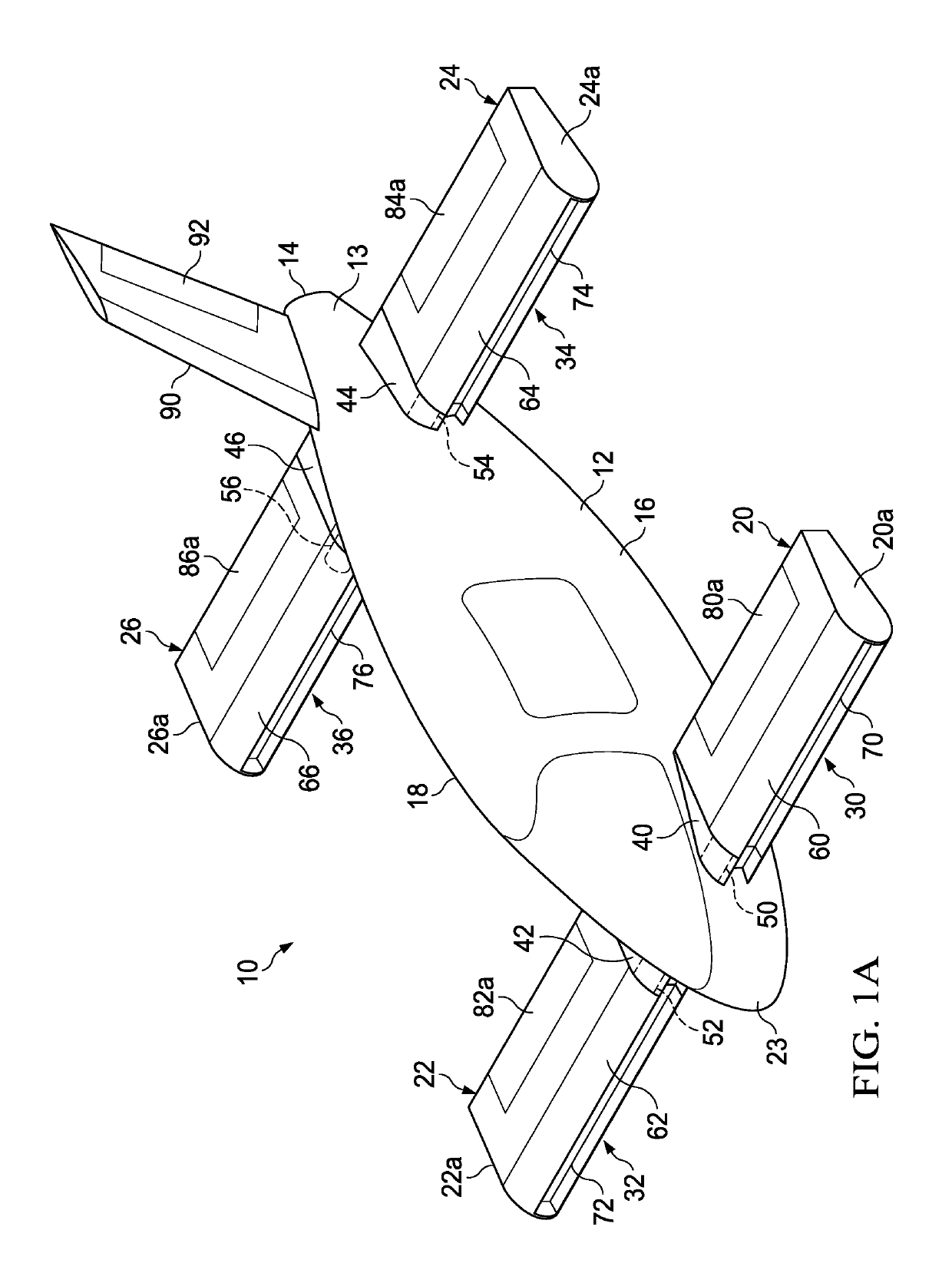 Apparatus and method for directing thrust from tilting cross-flow fan wings on an aircraft