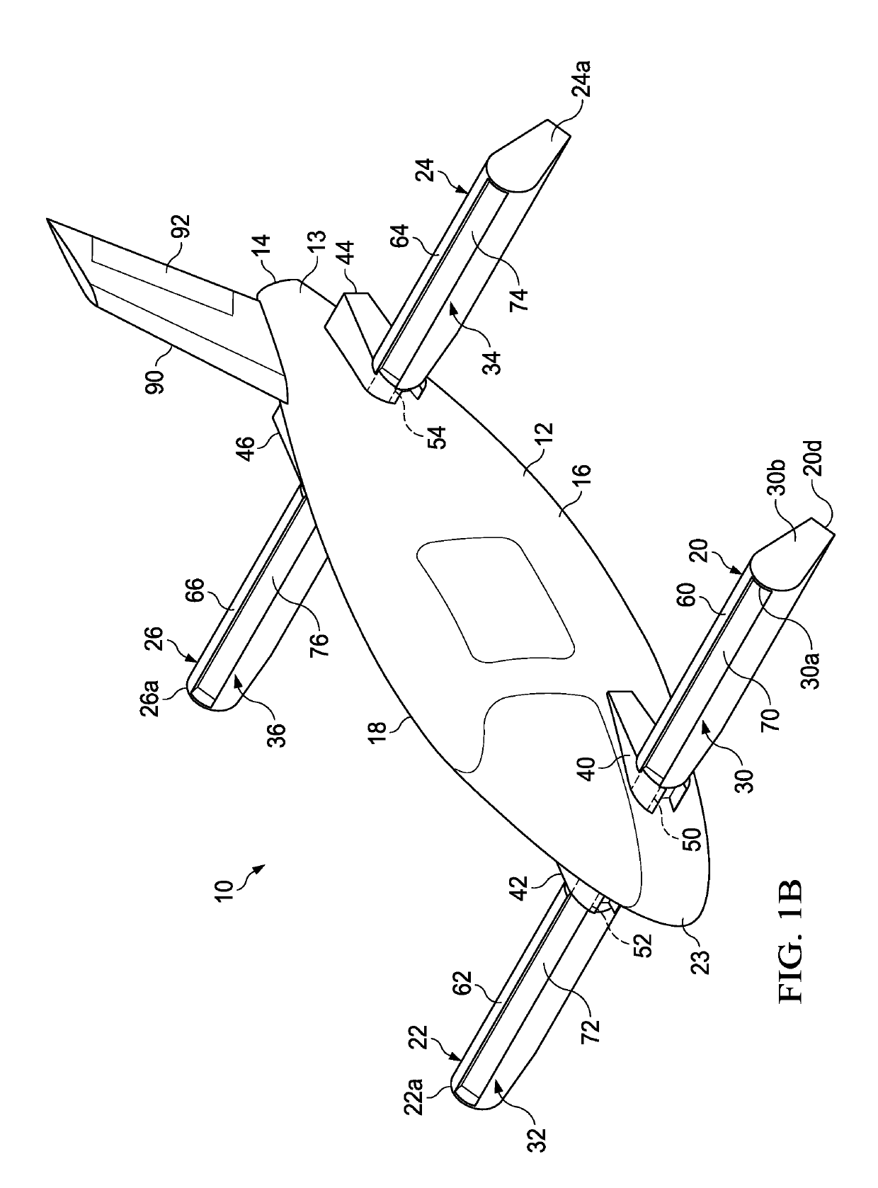 Apparatus and method for directing thrust from tilting cross-flow fan wings on an aircraft