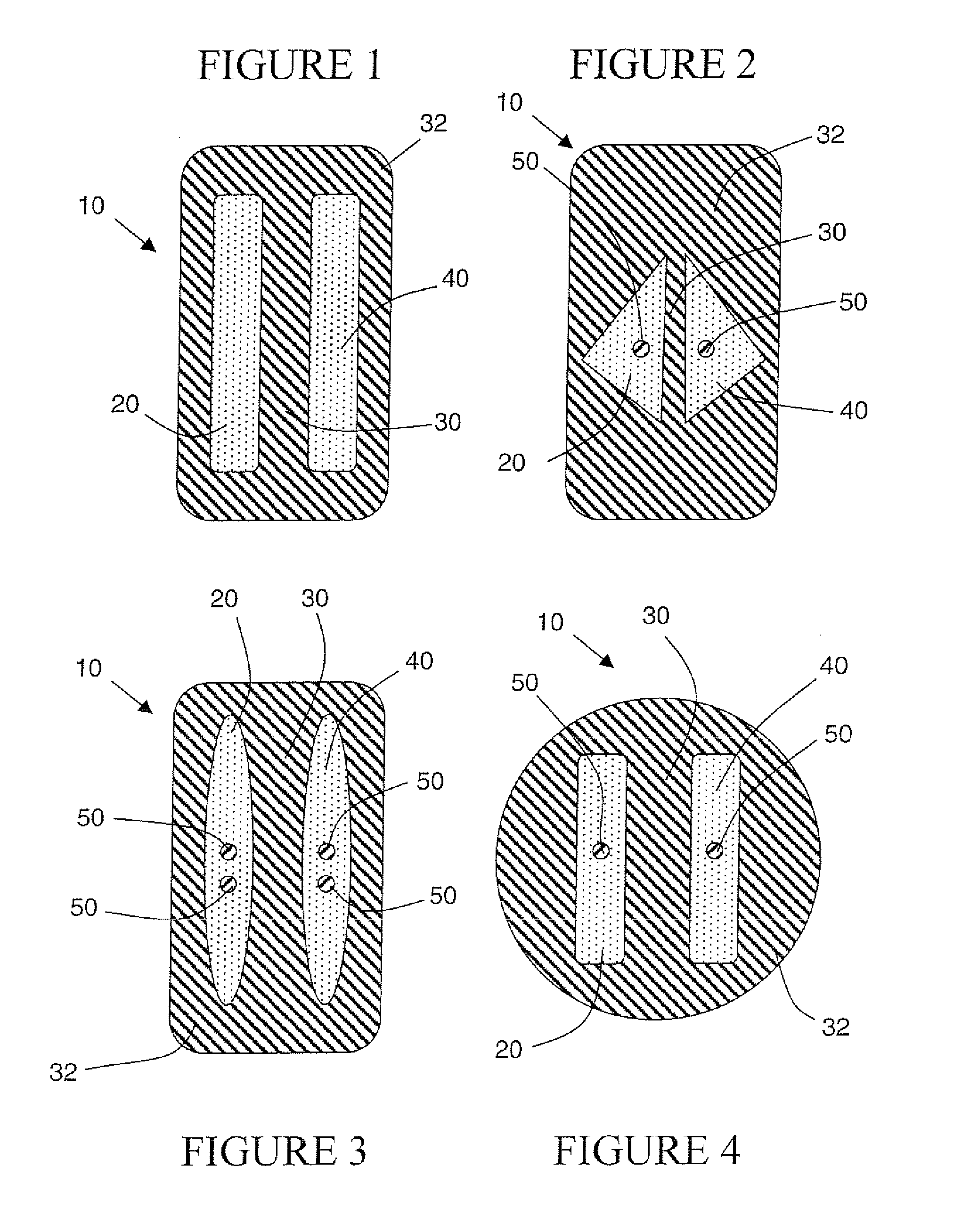 Capacitive sensor having flexible polymeric conductors