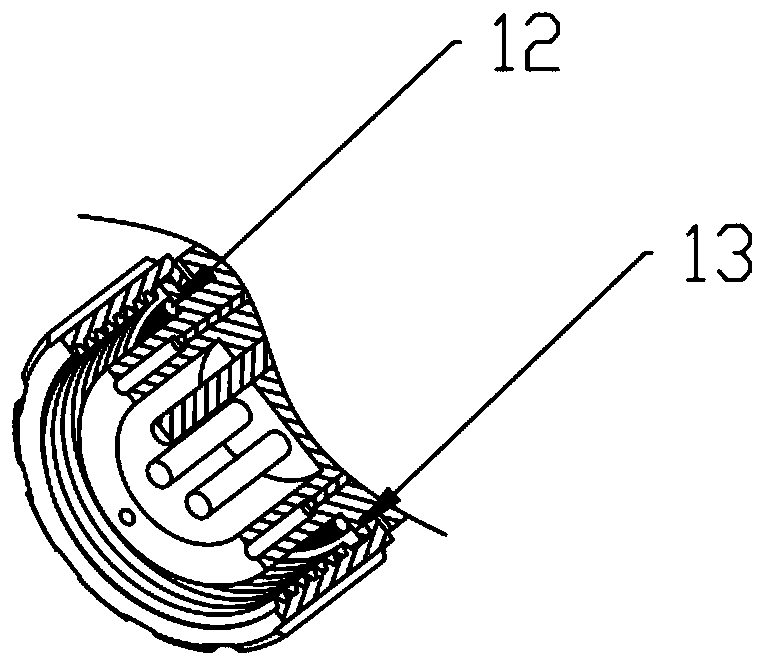 Streetlamp connecting device