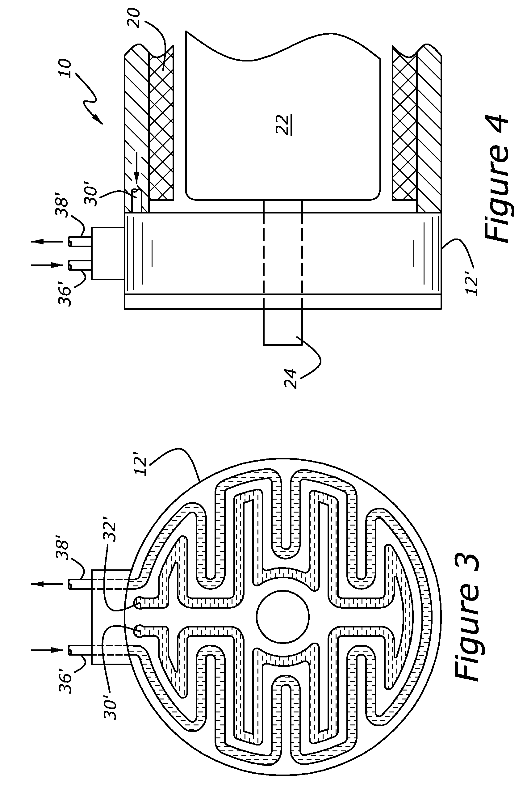 Cooling system and method for an electric motor