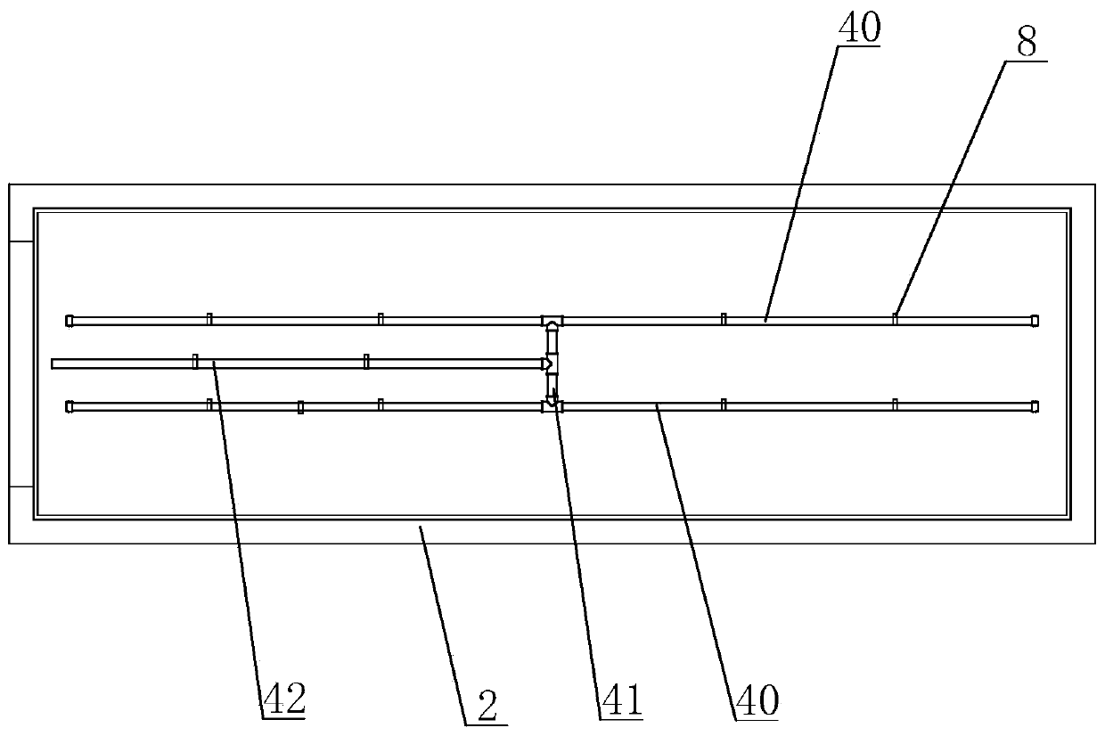 Air stirring pipeline for electroplating solution