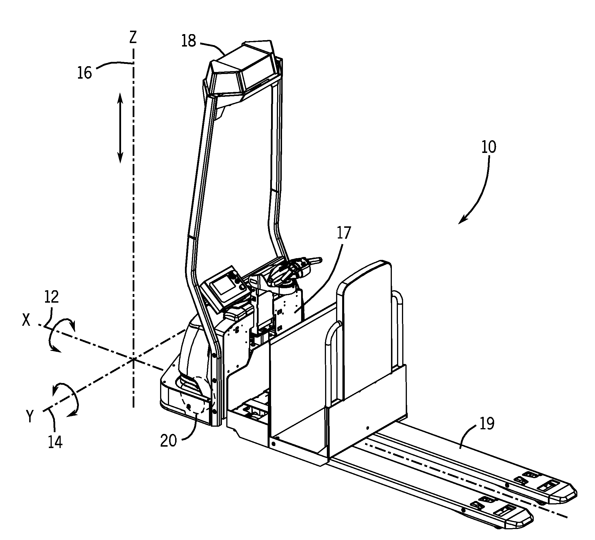 Dynamic Vibration Control Systems and Methods for Industrial Lift Trucks