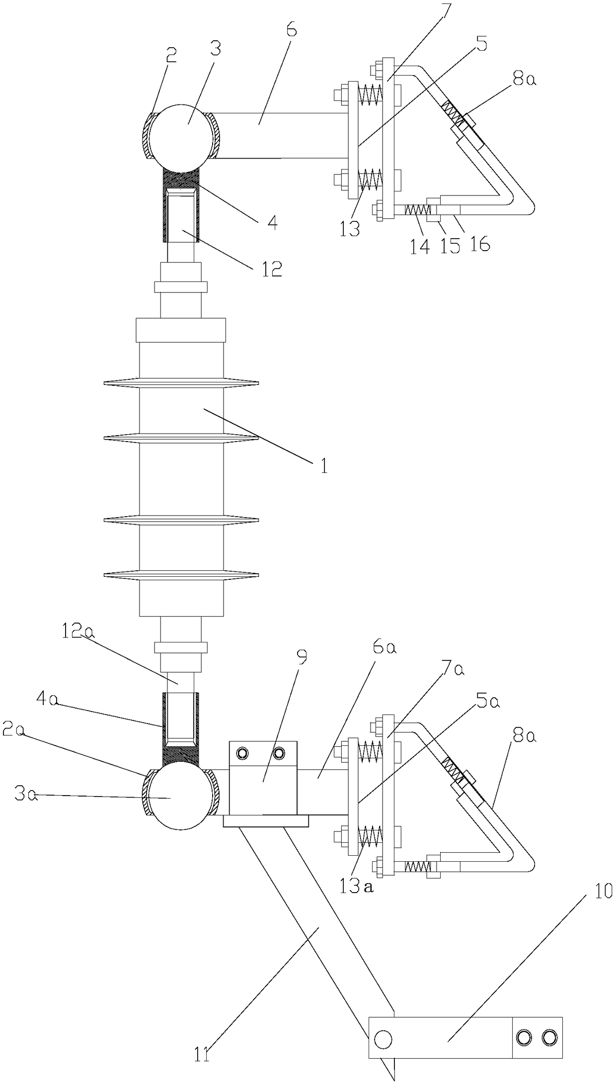 Intelligent lightning protection system of power transmission line