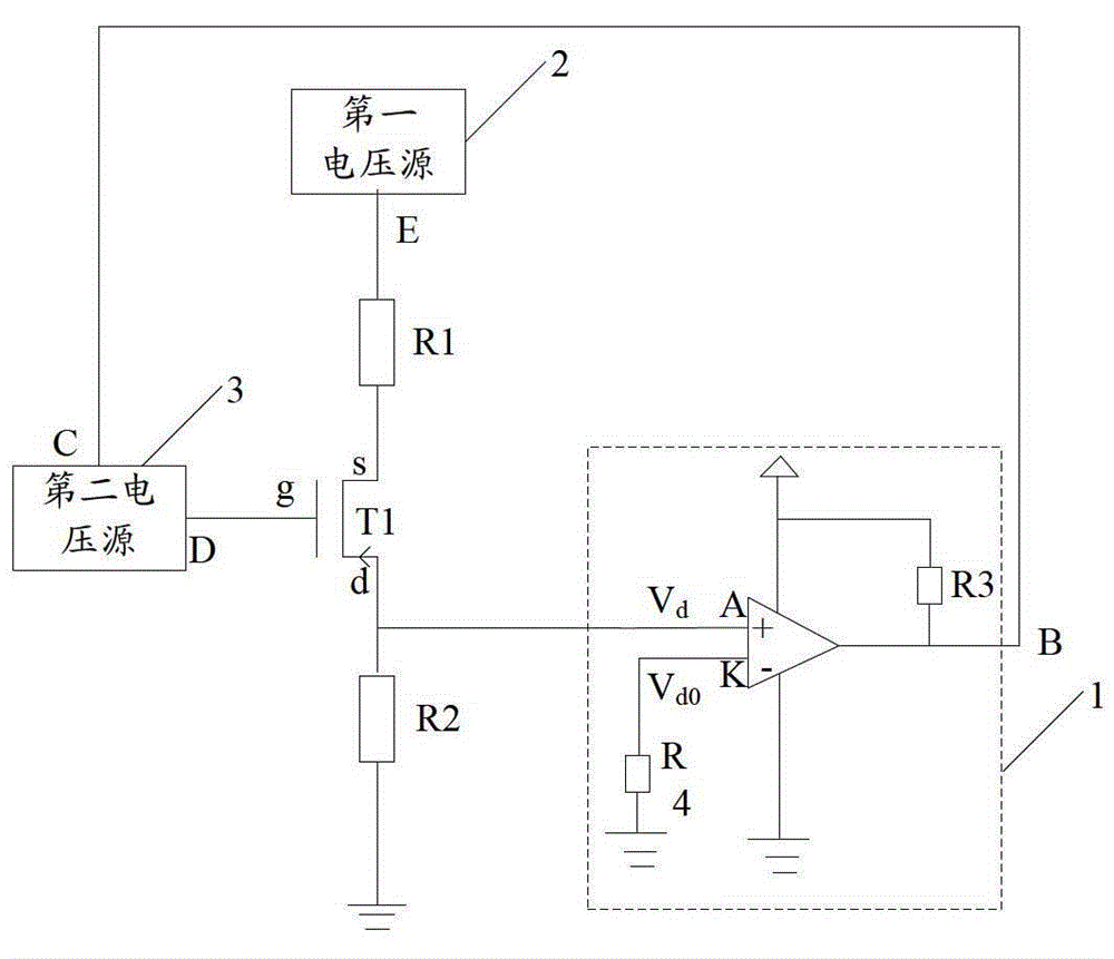 Grid voltage temperature compensation circuit and method, and display device