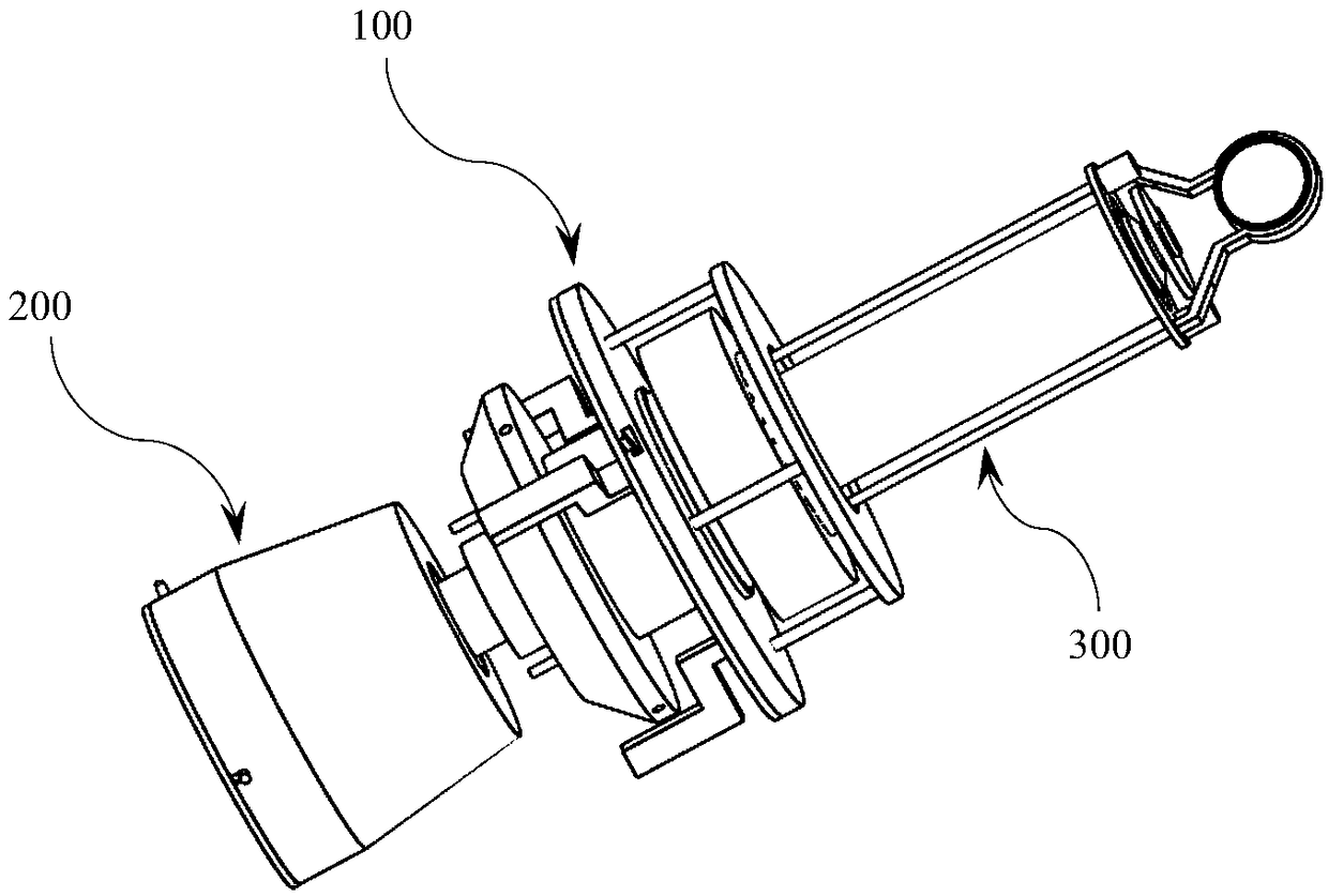 Variable diameter deep hole inner diameter measuring tool