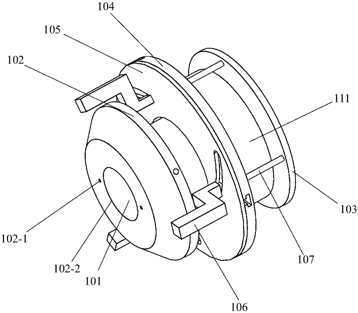 Variable diameter deep hole inner diameter measuring tool