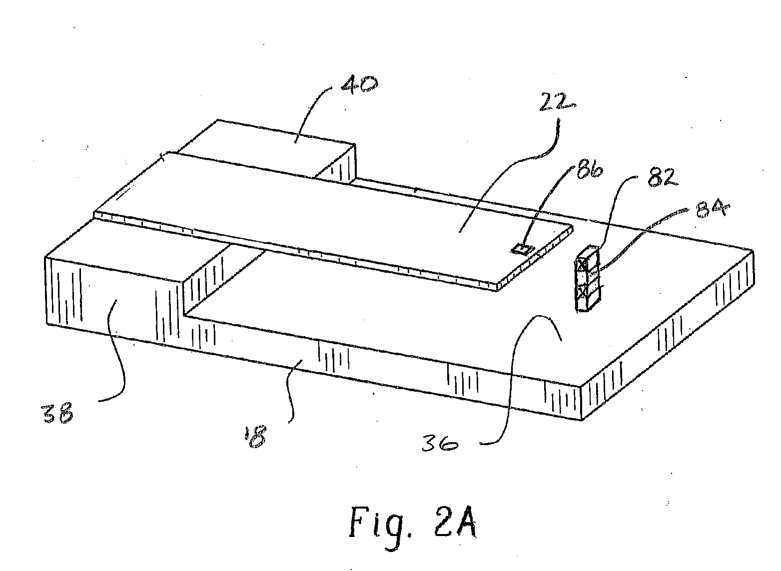 LED light with active cooling