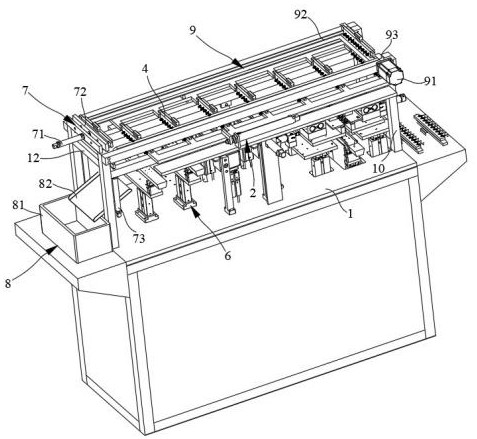 A kind of motor coil detection equipment