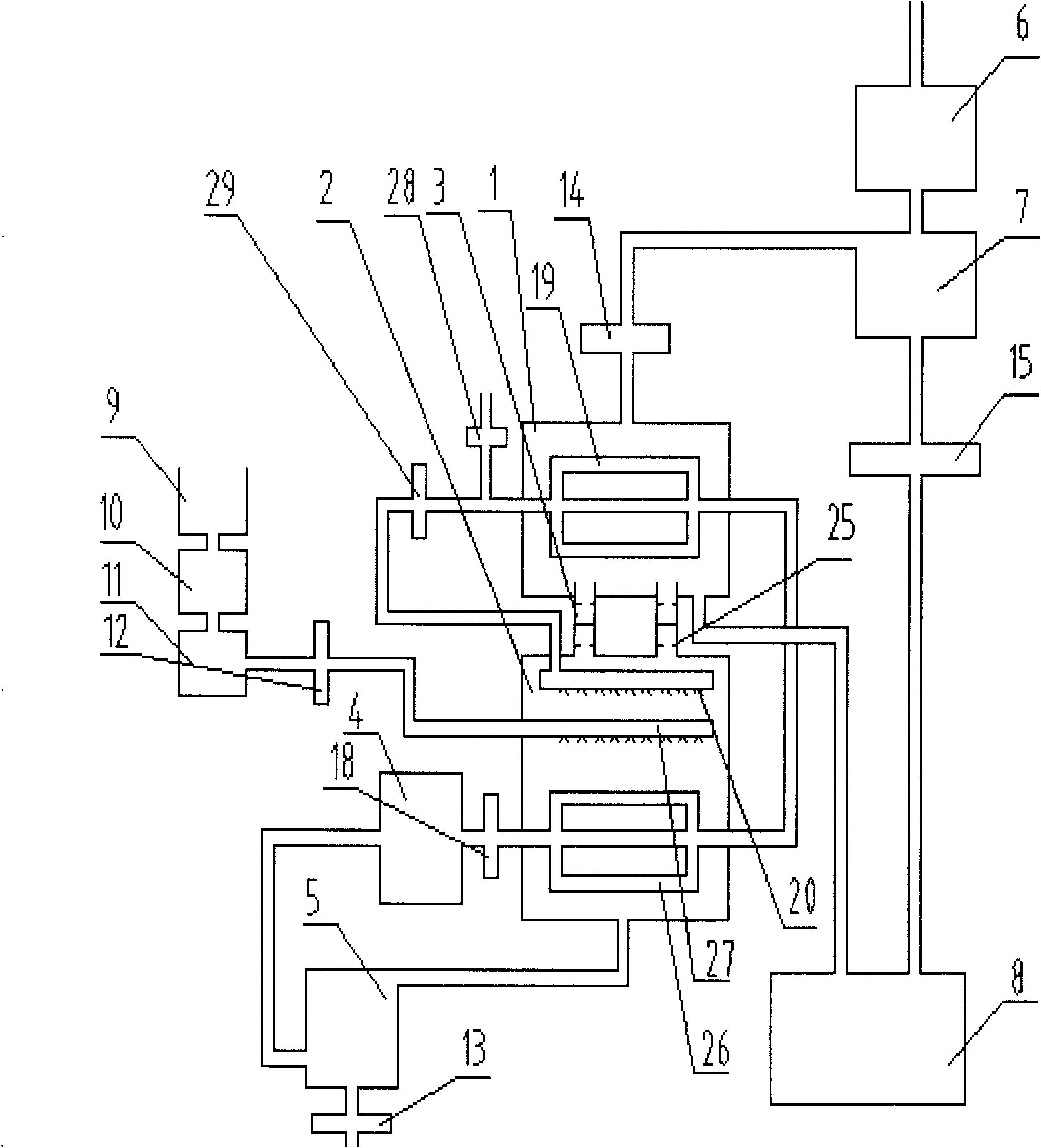 Normal-temperature distilling sea water desalination device