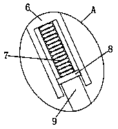 Plastic shell gradual change color coating device