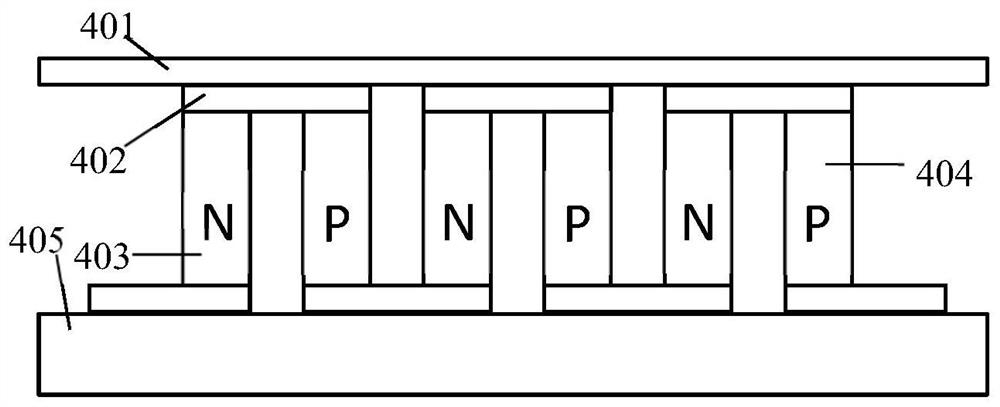 Multi-color multi-material photo-thermal sensor based on thin film thermoelectric device and test equipment