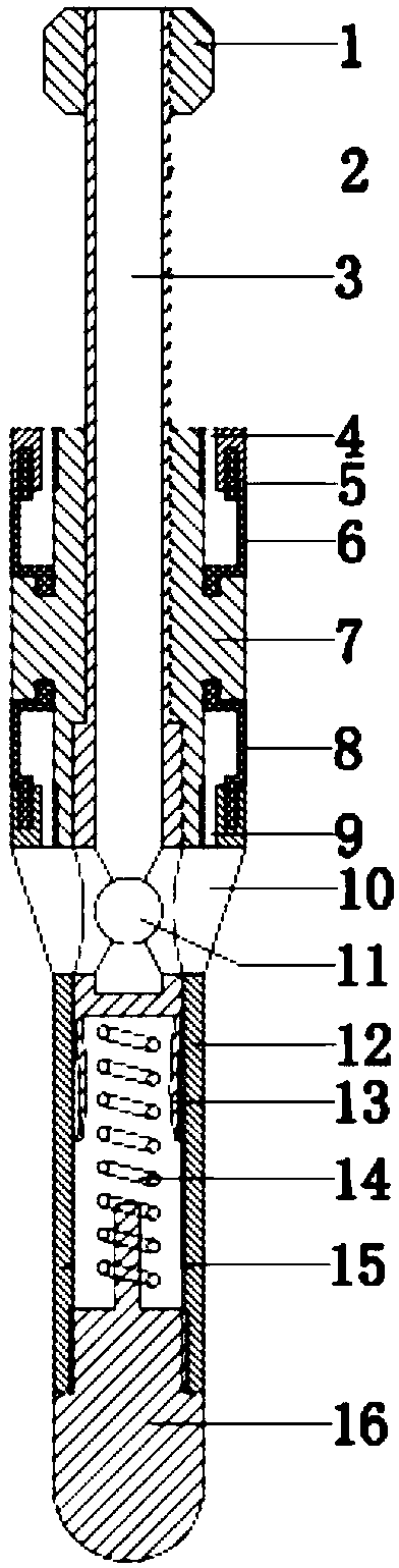 Self-operated water draining gas recovering plunger with variable diameter