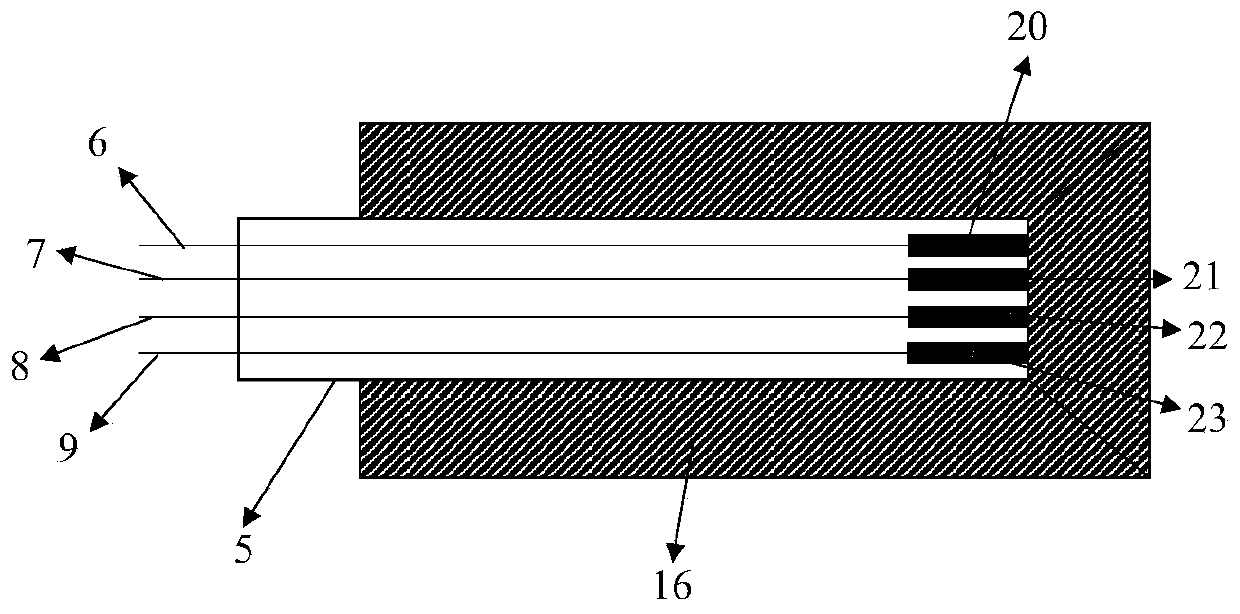 Fluidized mining method for on-situ pyrolyzed gas of high gas coal seam