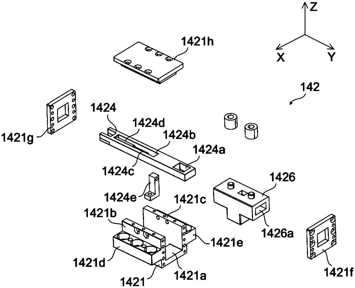 Pressure maintaining mechanism for automatic positioning device