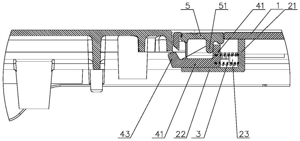 Kerf cover plate with locking function