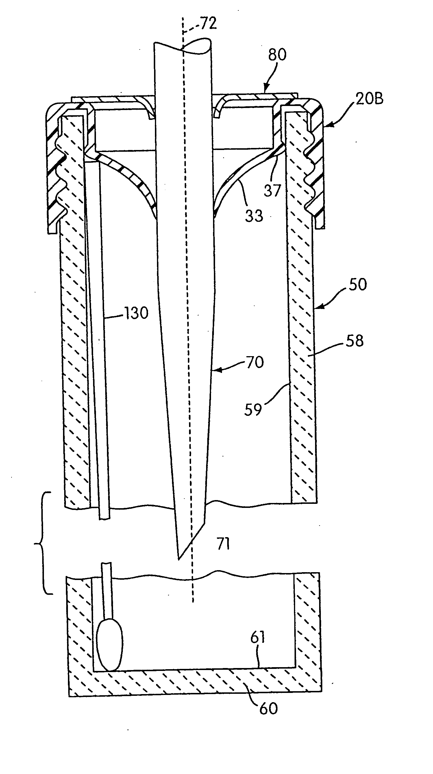 Method for obtaining a fluid sample