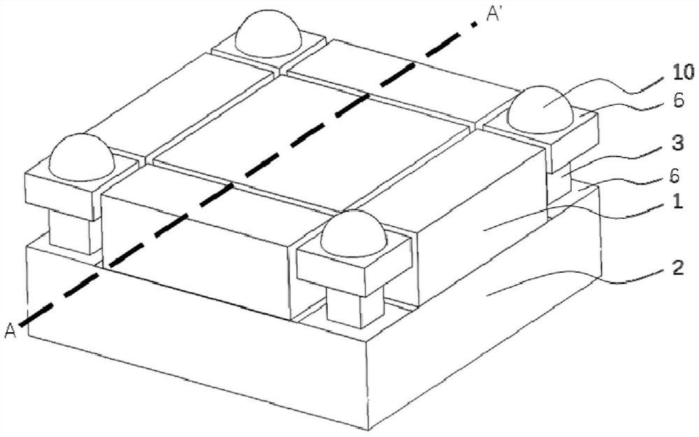 Chip wafer-level packaging structure of micro electro mechanical system and manufacturing process of chip wafer-level packaging structure