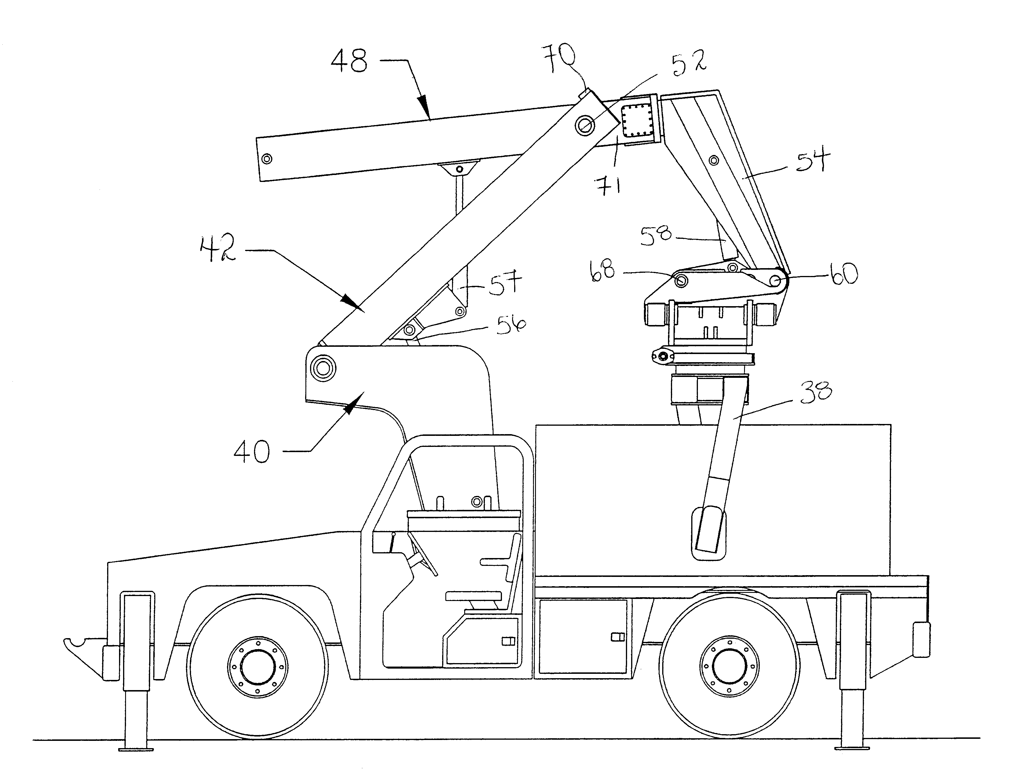 Tire manipulator for mine service vehicles