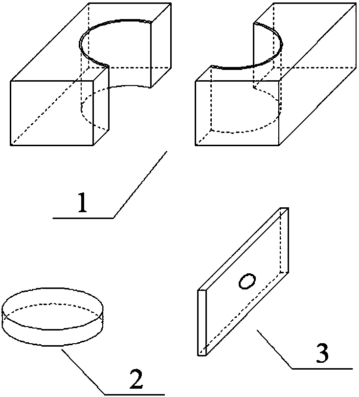 Soil sample maintenance mold for direct shear test of frozen soil