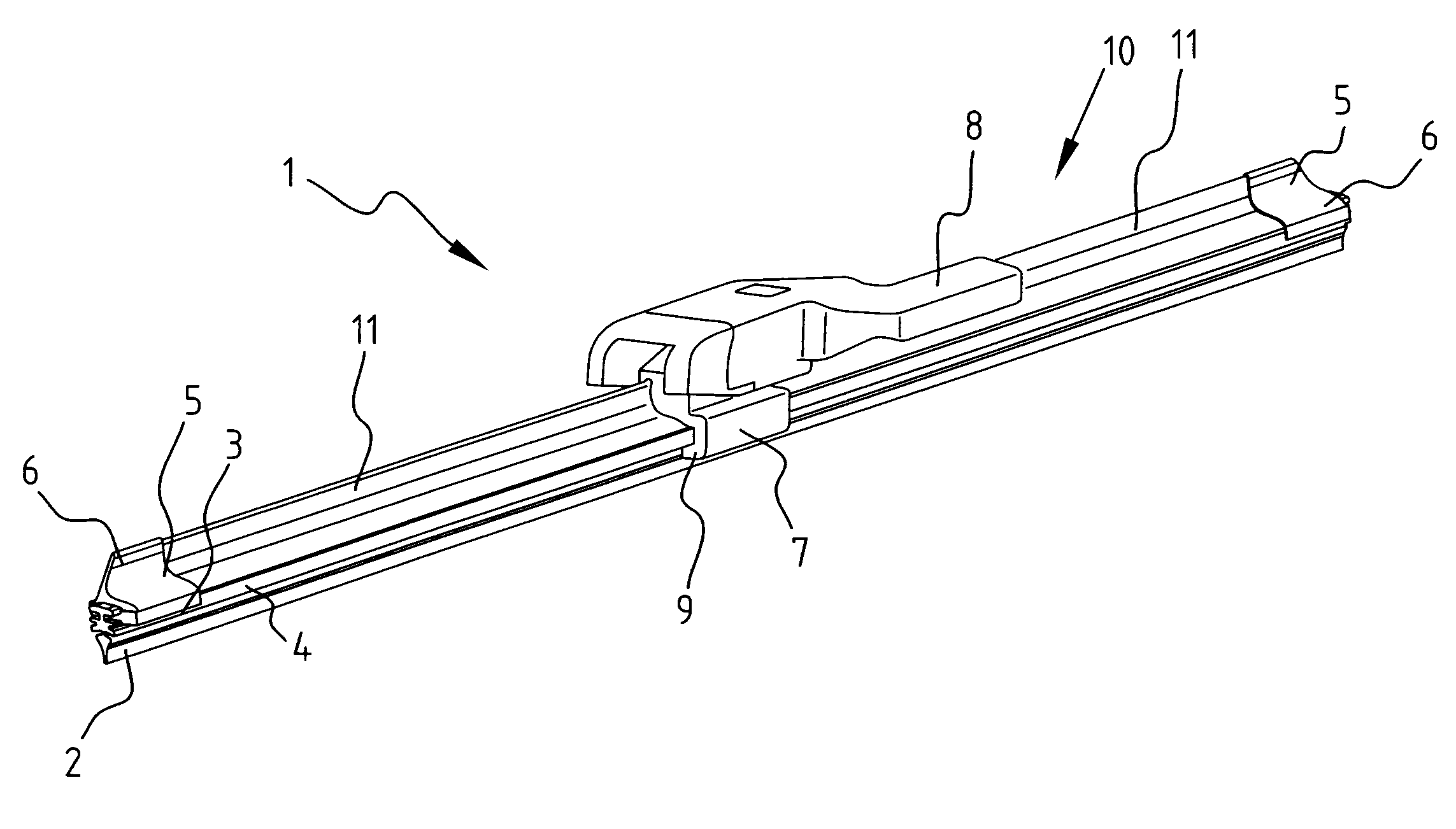 Windscreen wiper device