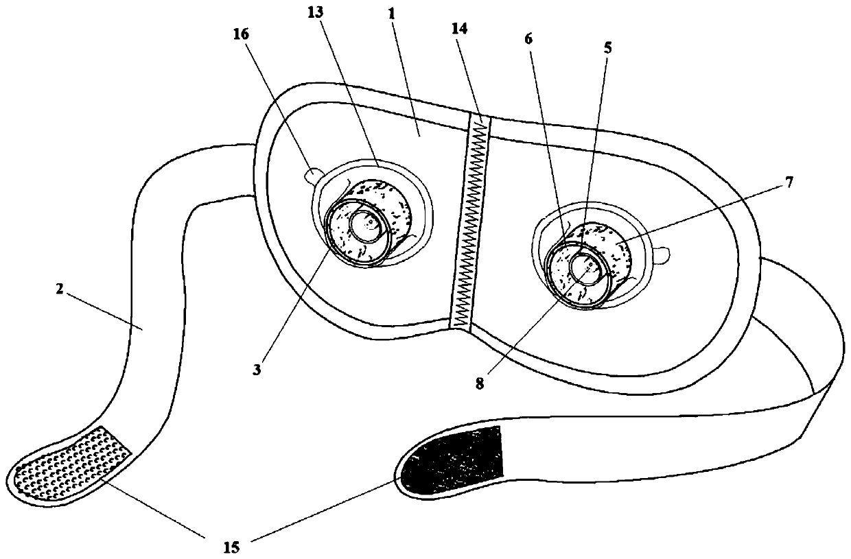 Unconscious patient pupil observation device