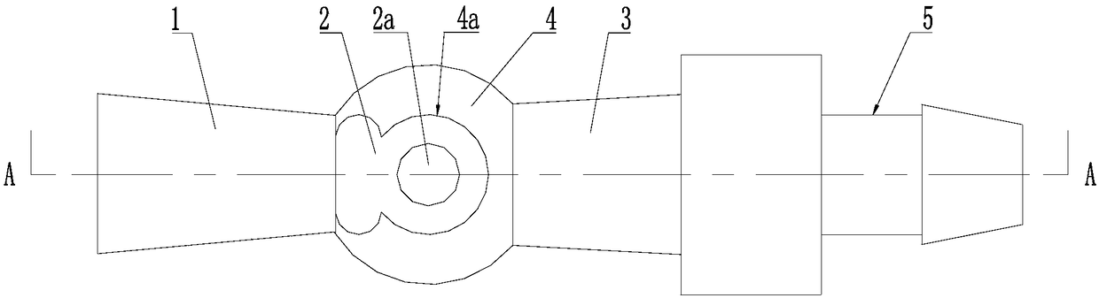 Connecting device used for wound protecting dressing and wound protecting dressing