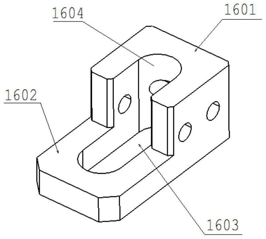 Flexible welding island clamp positioning lifting mechanism, automatic switching device and switching method