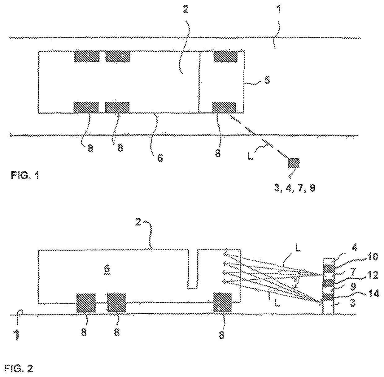 Determination of at least one feature of a vehicle