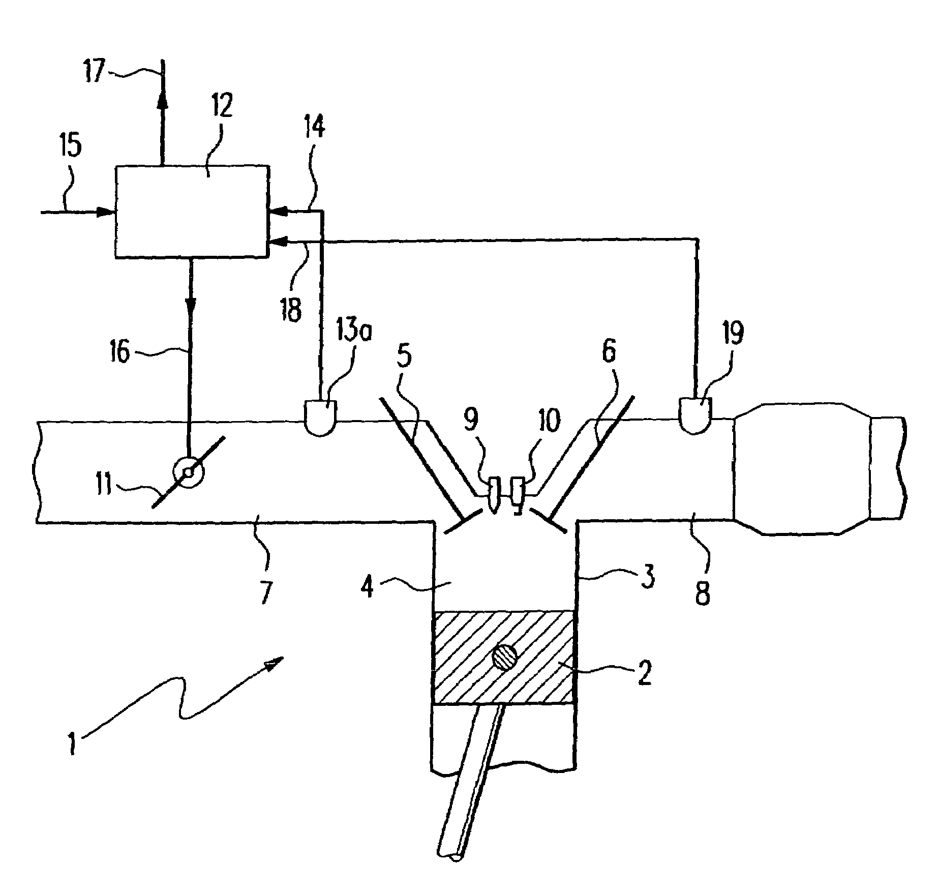 Method and device for monitoring the direction of rotation of a piston engine