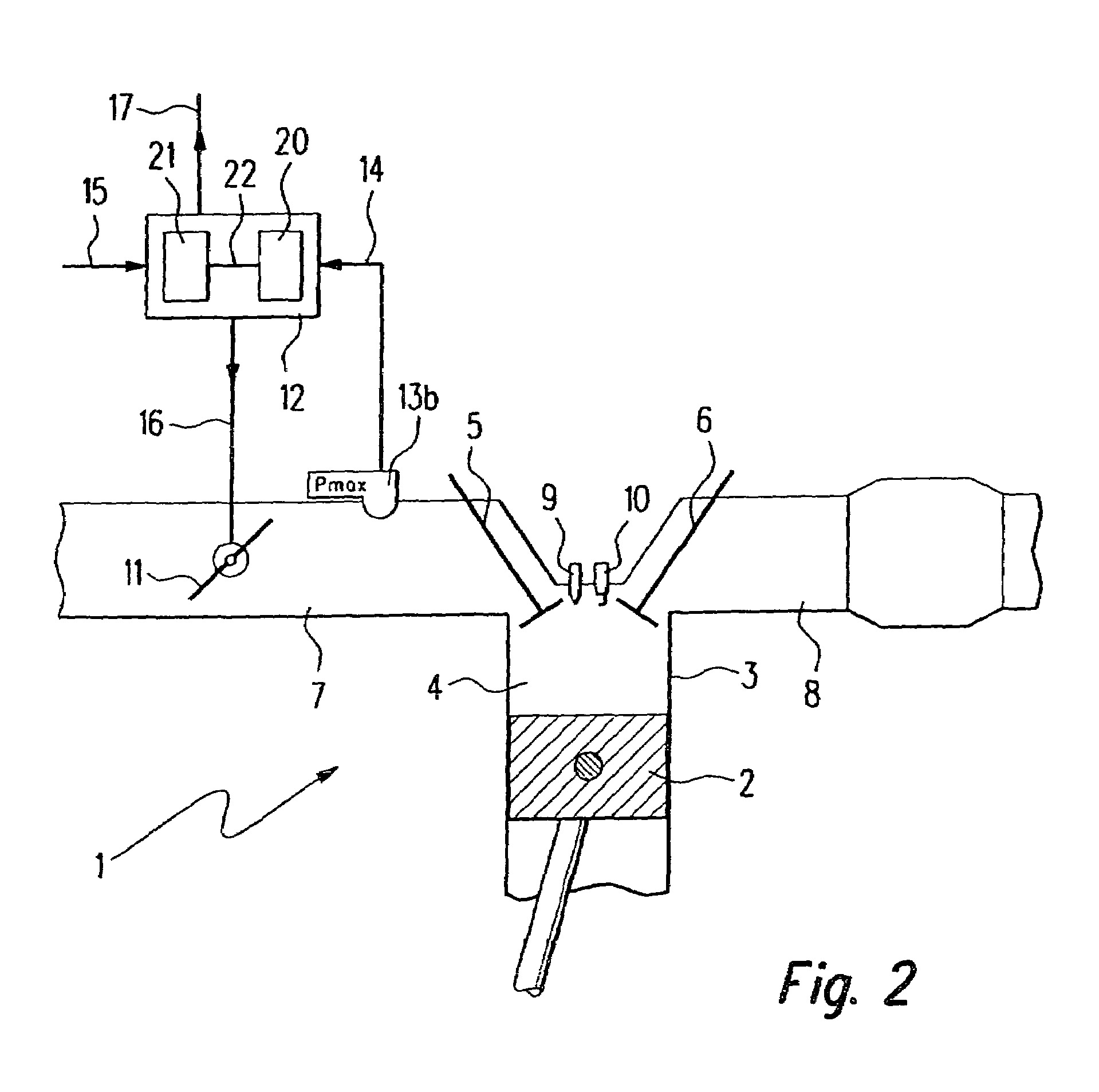 Method and device for monitoring the direction of rotation of a piston engine