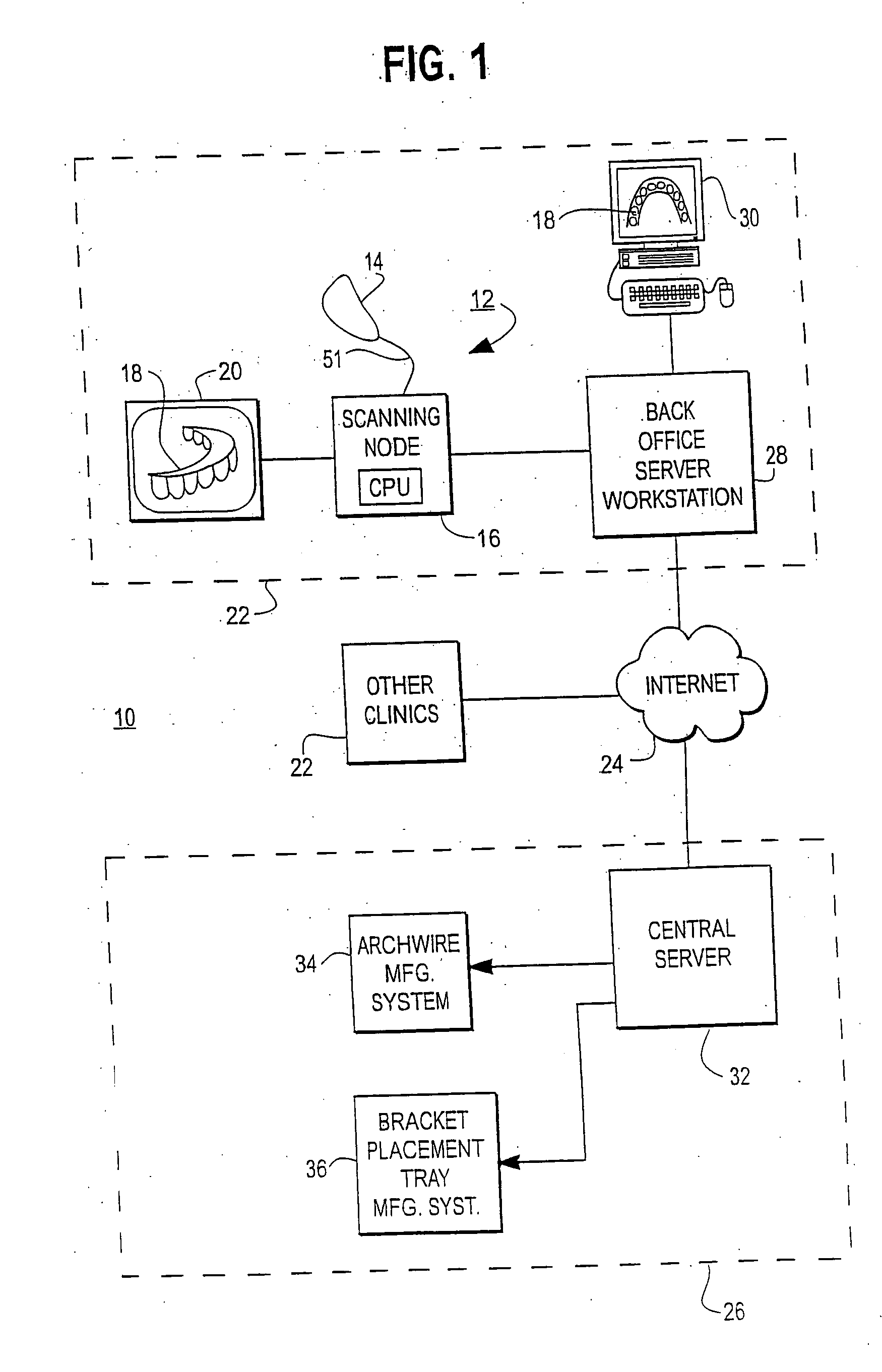 Method and apparatus for digitally evaluating insertion quality of customized orthodontic arch wire