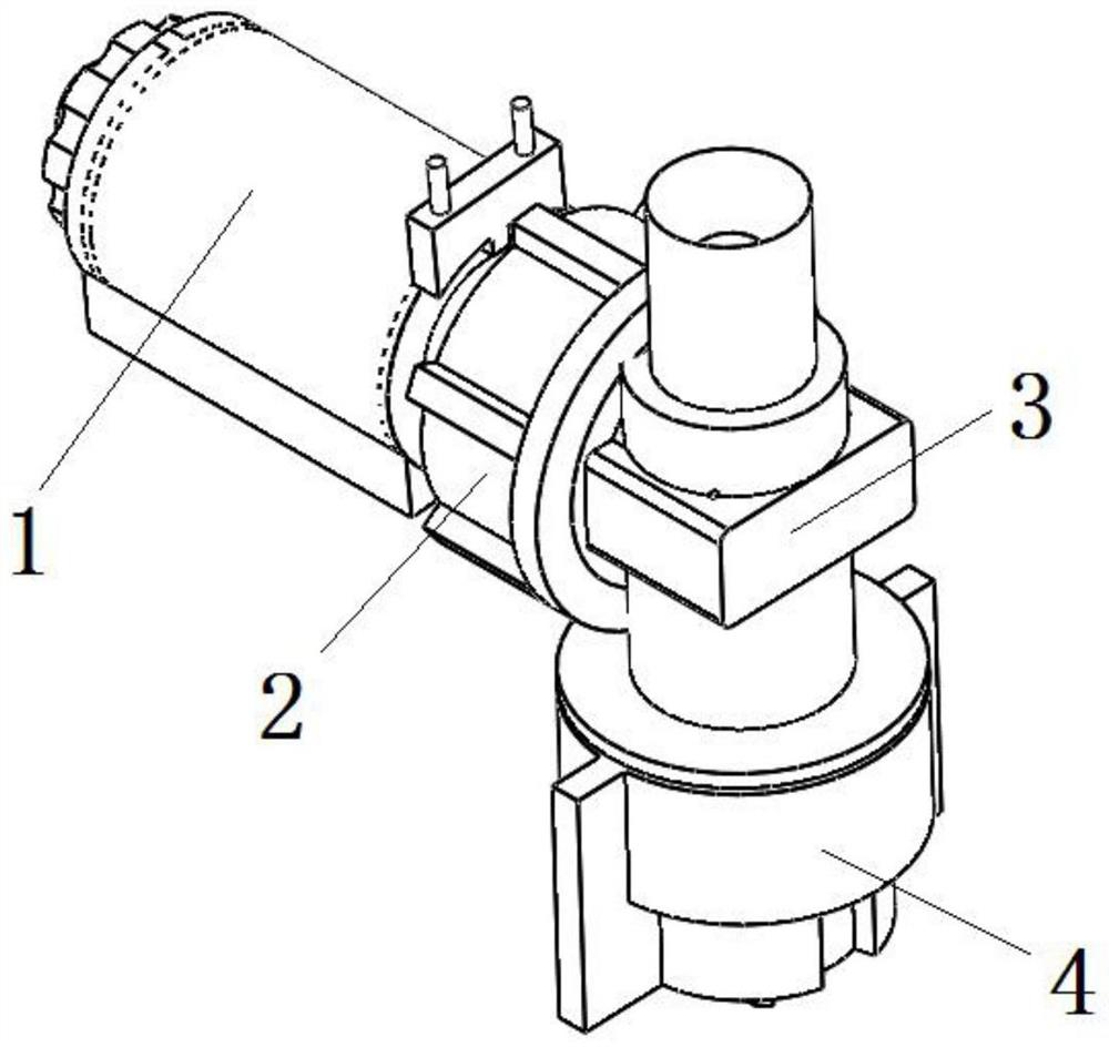 Spraying body used for being connected with two-way water passing valve and nozzle body of spraying body