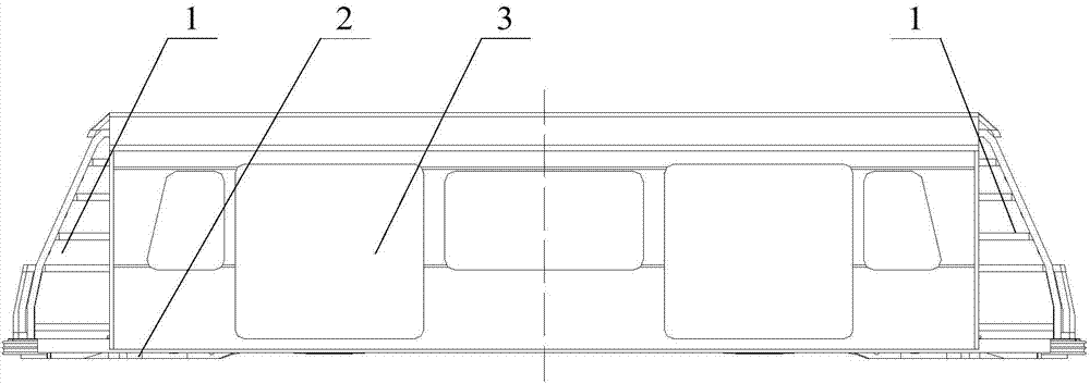 Rail car and car body device