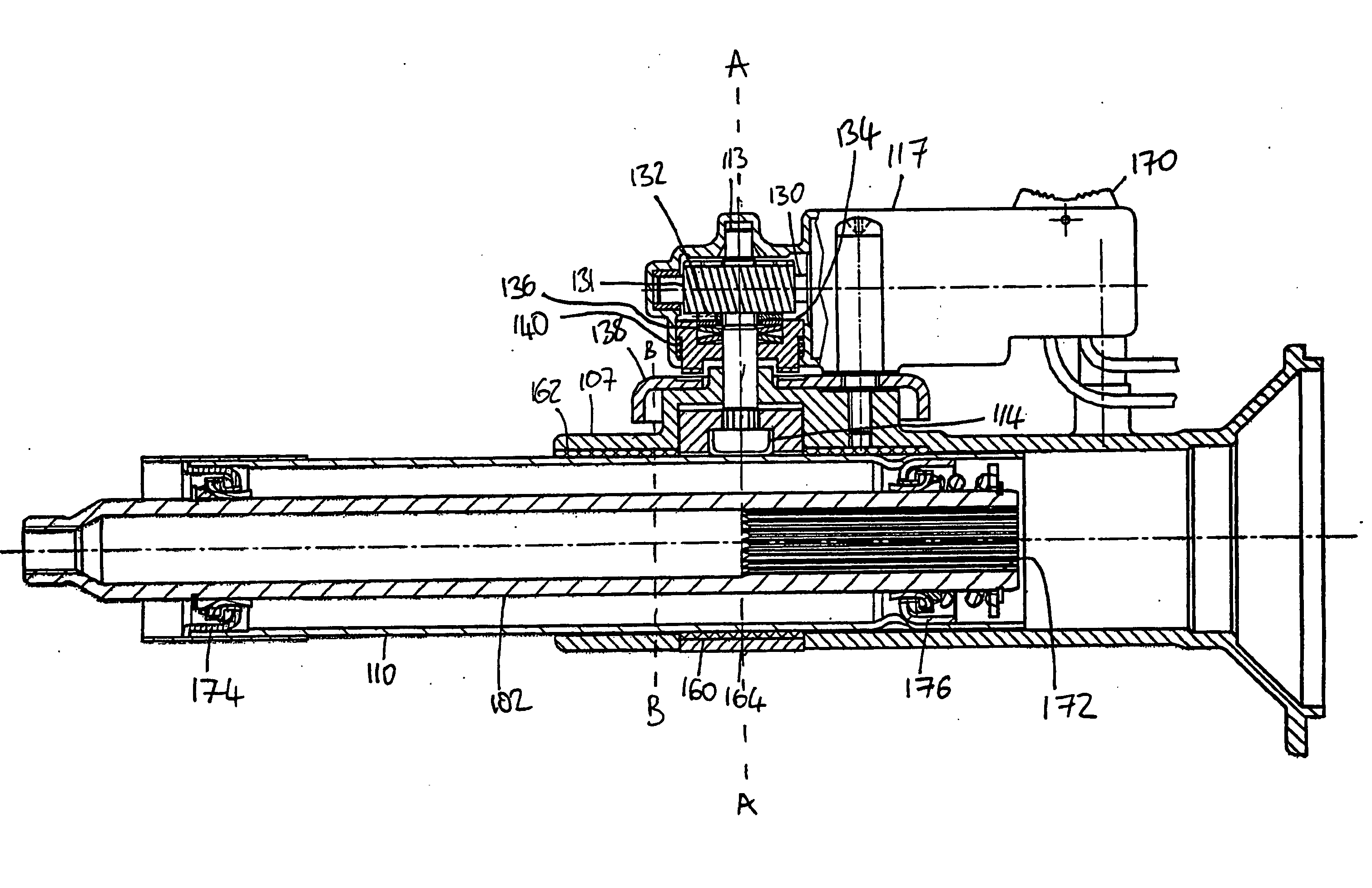 Steering column assembly