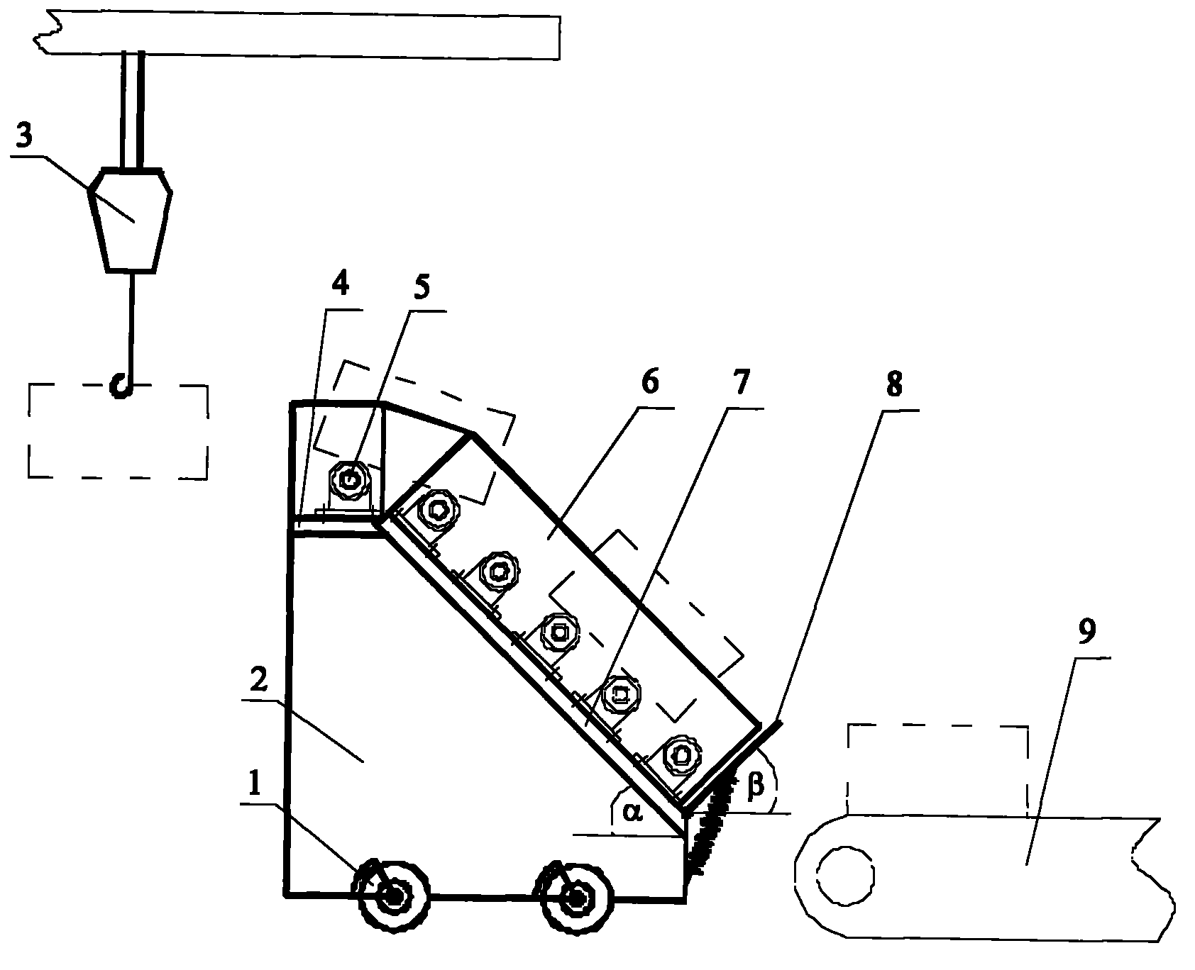 Bundled biomass feeding device