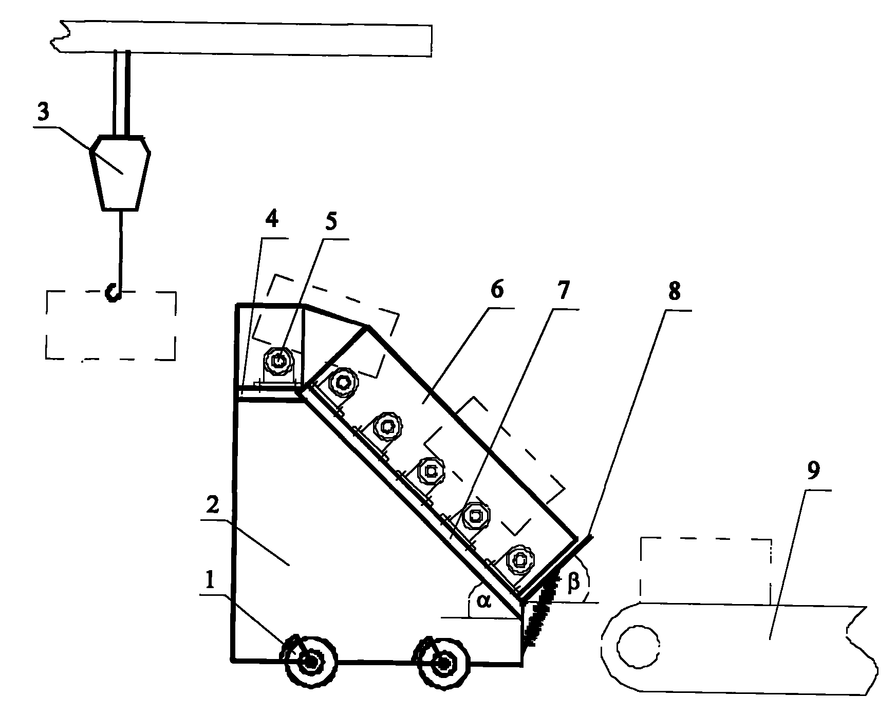 Bundled biomass feeding device