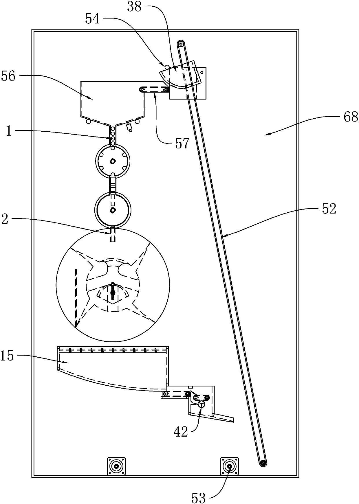 Mathematics probability demonstration device