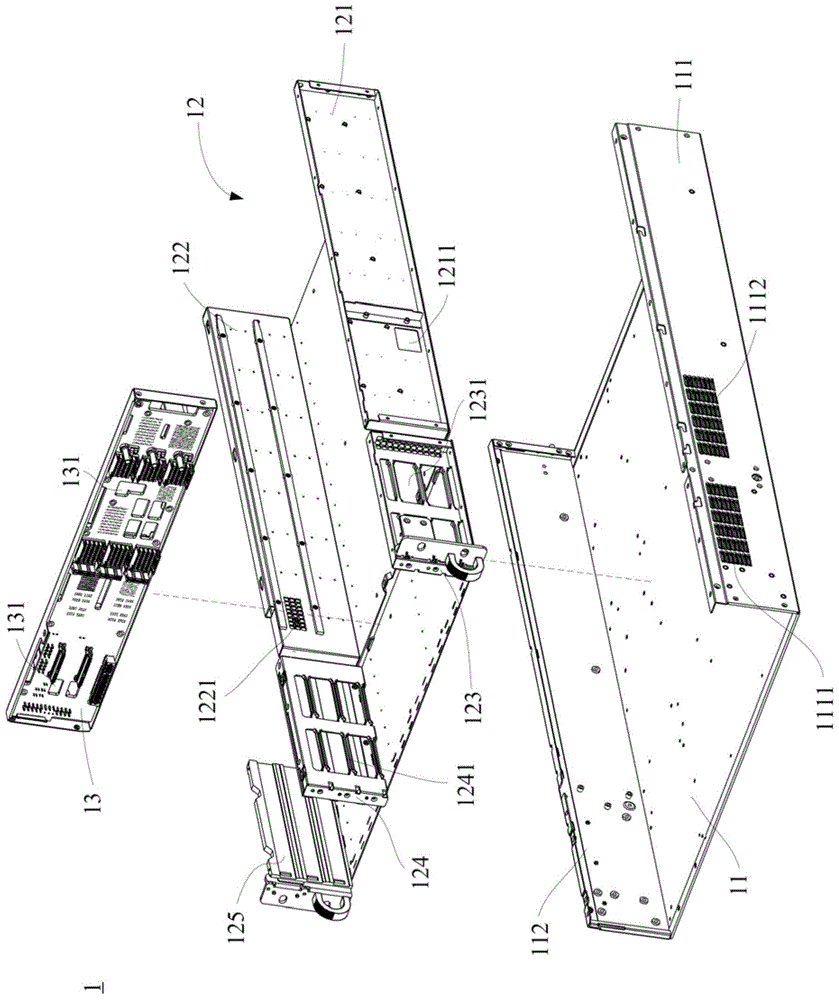 Telecommunication operation module capable of containing printed circuit board