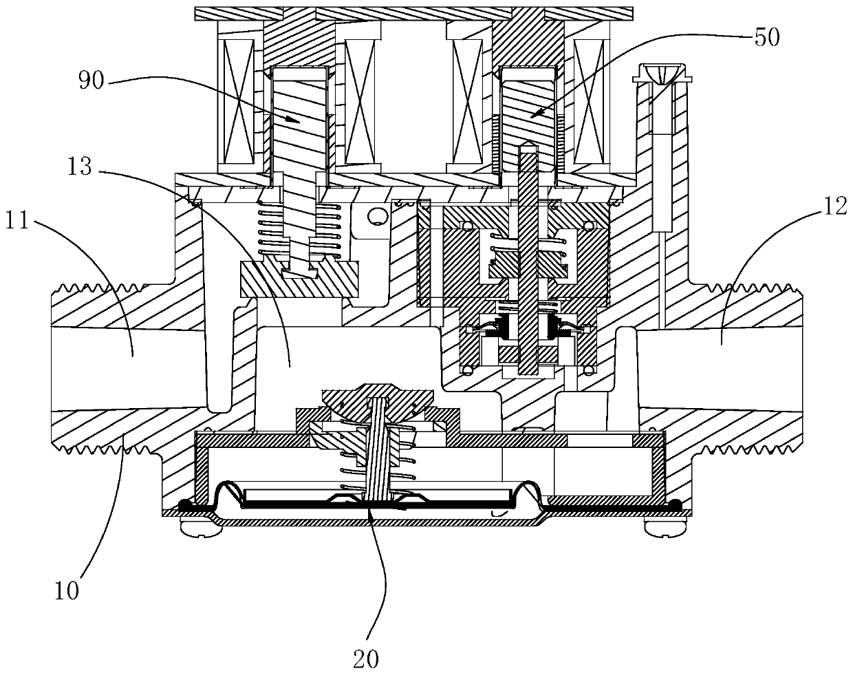 Gas proportional valve