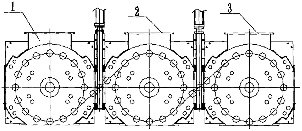 Integrated coating machine production line