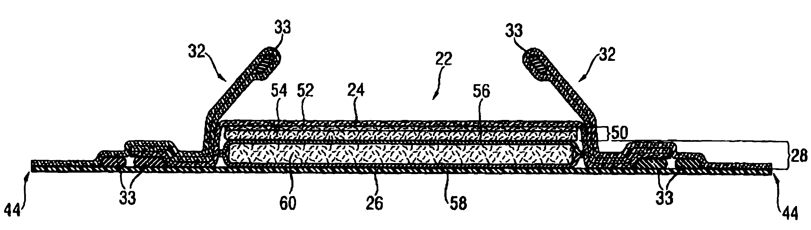 Absorbent articles comprising hydrophilic nonwoven fabrics