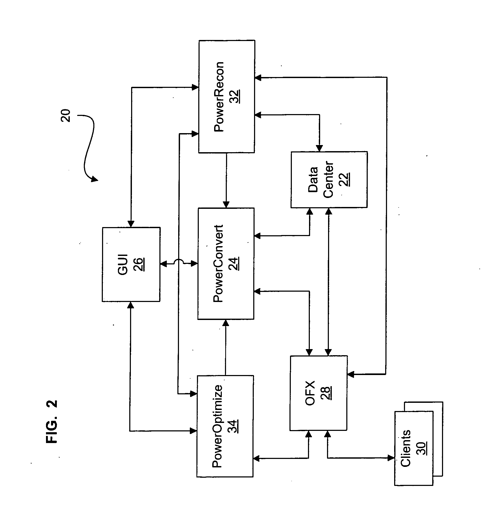 System for optimizing server use in a data center