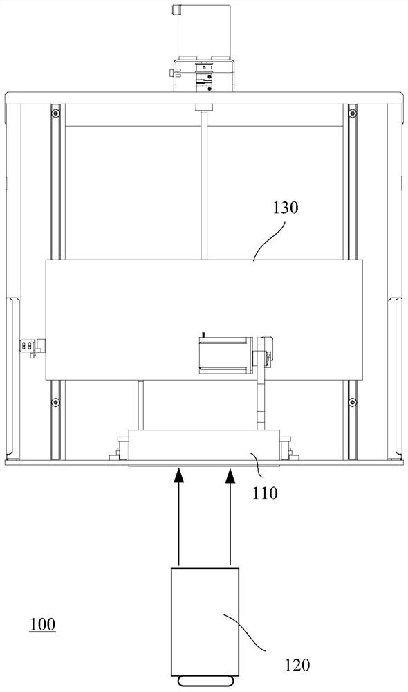 Photocuring type 3D printing device