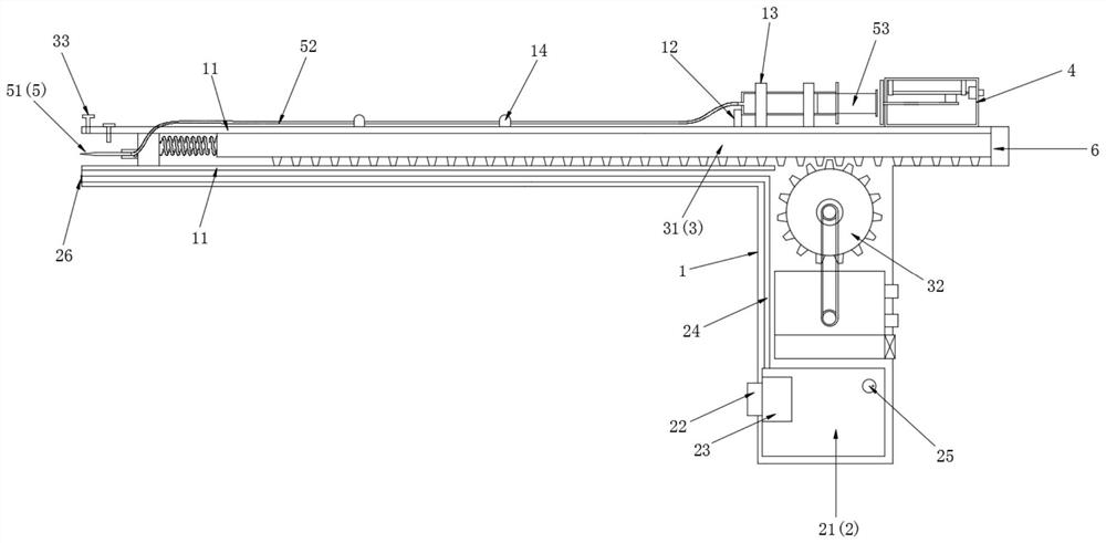 Animal muscle administration auxiliary device and using method thereof